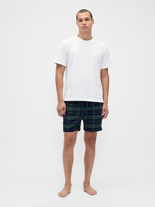 Image number 4 showing, Adult Softest Flannel PJ Boxer Shorts
