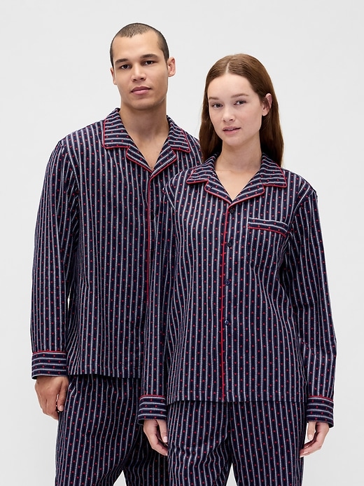 Image number 2 showing, Adult Softest Flannel PJ Shirt