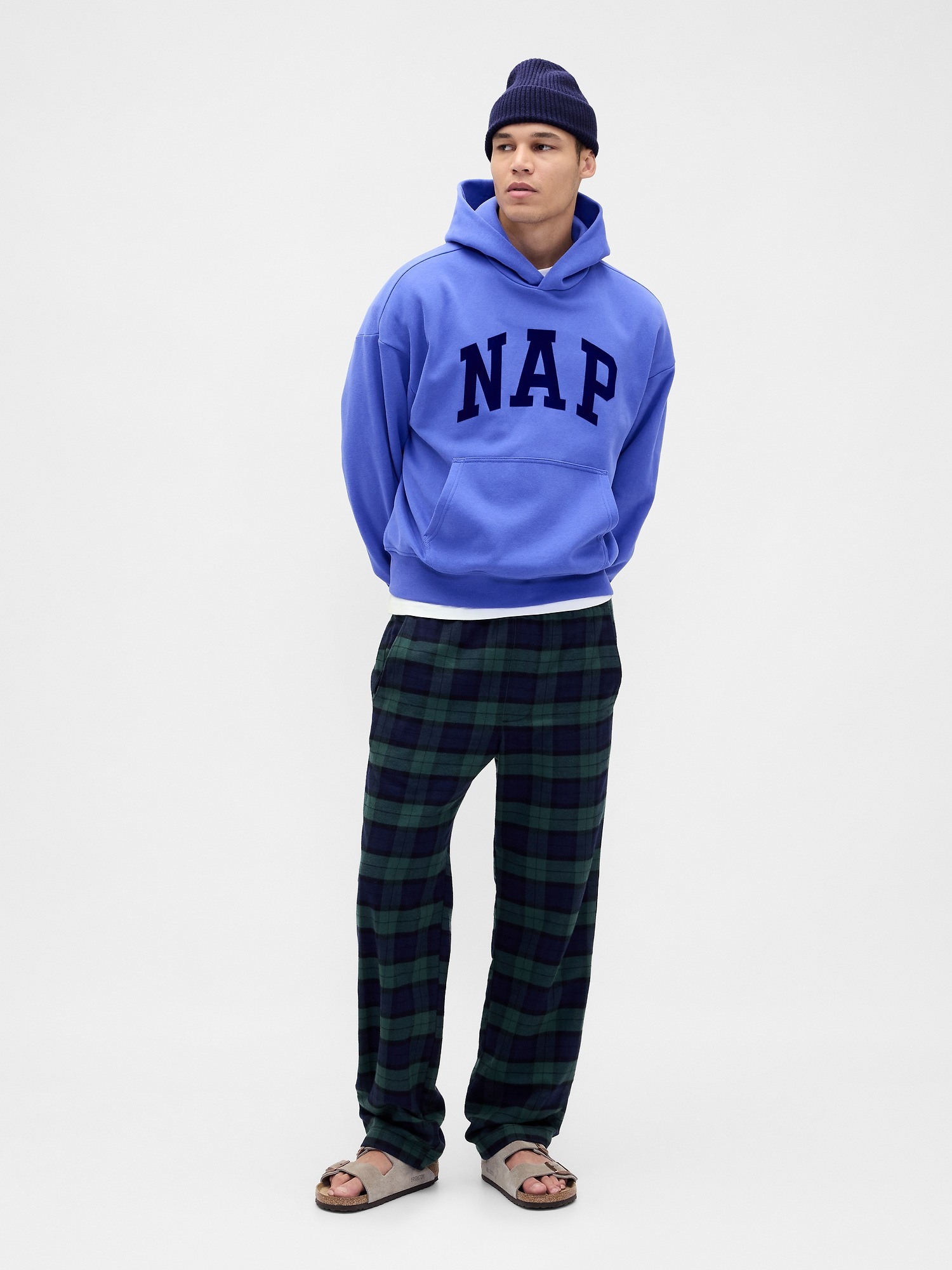 Мужские худи Gap Adult VintageSoft NAP Logo — фото 2