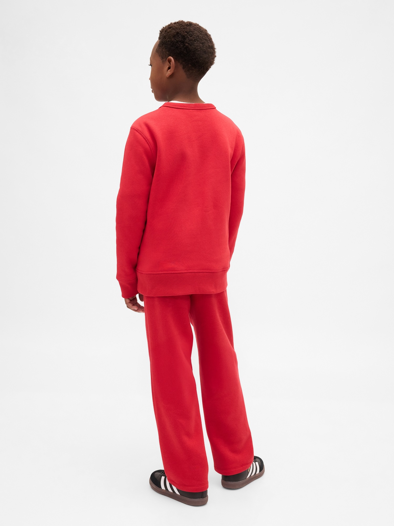 Детские спортивные штаны Gap Kids Slim с логотипом — фото 3