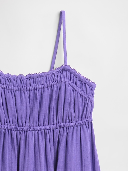 Image number 4 showing, Kids Crinkle Gauze Midi Dress