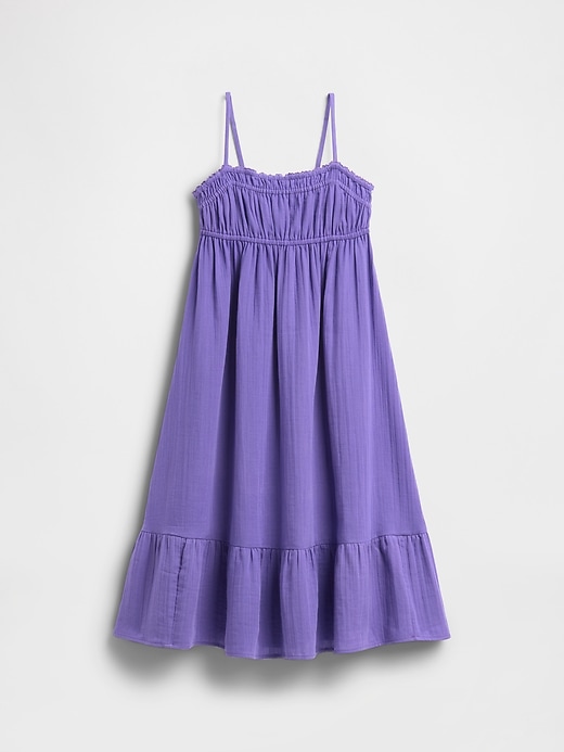 Image number 2 showing, Kids Crinkle Gauze Midi Dress