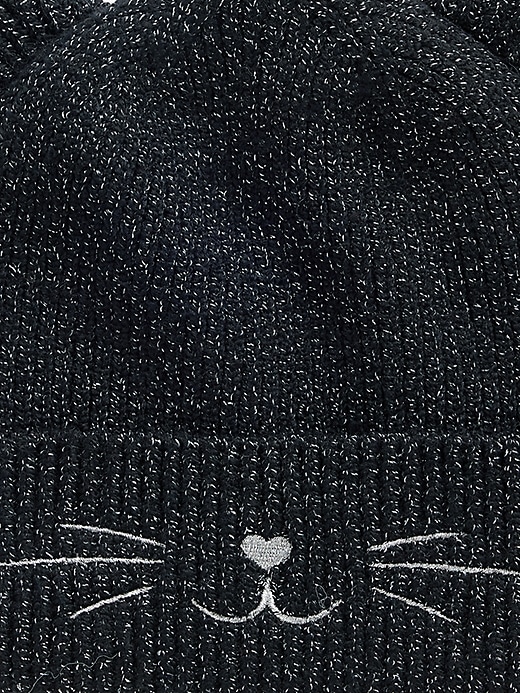 Image number 2 showing, Baby & Toddler Cat Beanie
