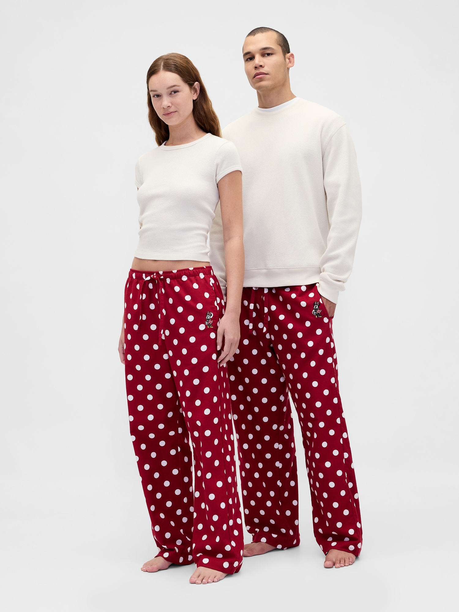 Adult Softest Flannel PJ Pants - Red - View 20