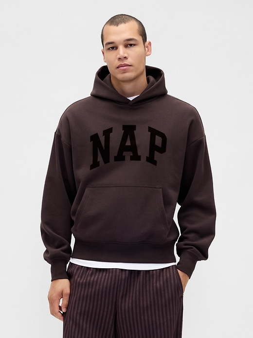 Image number 1 showing, VintageSoft NAP Logo Hoodie