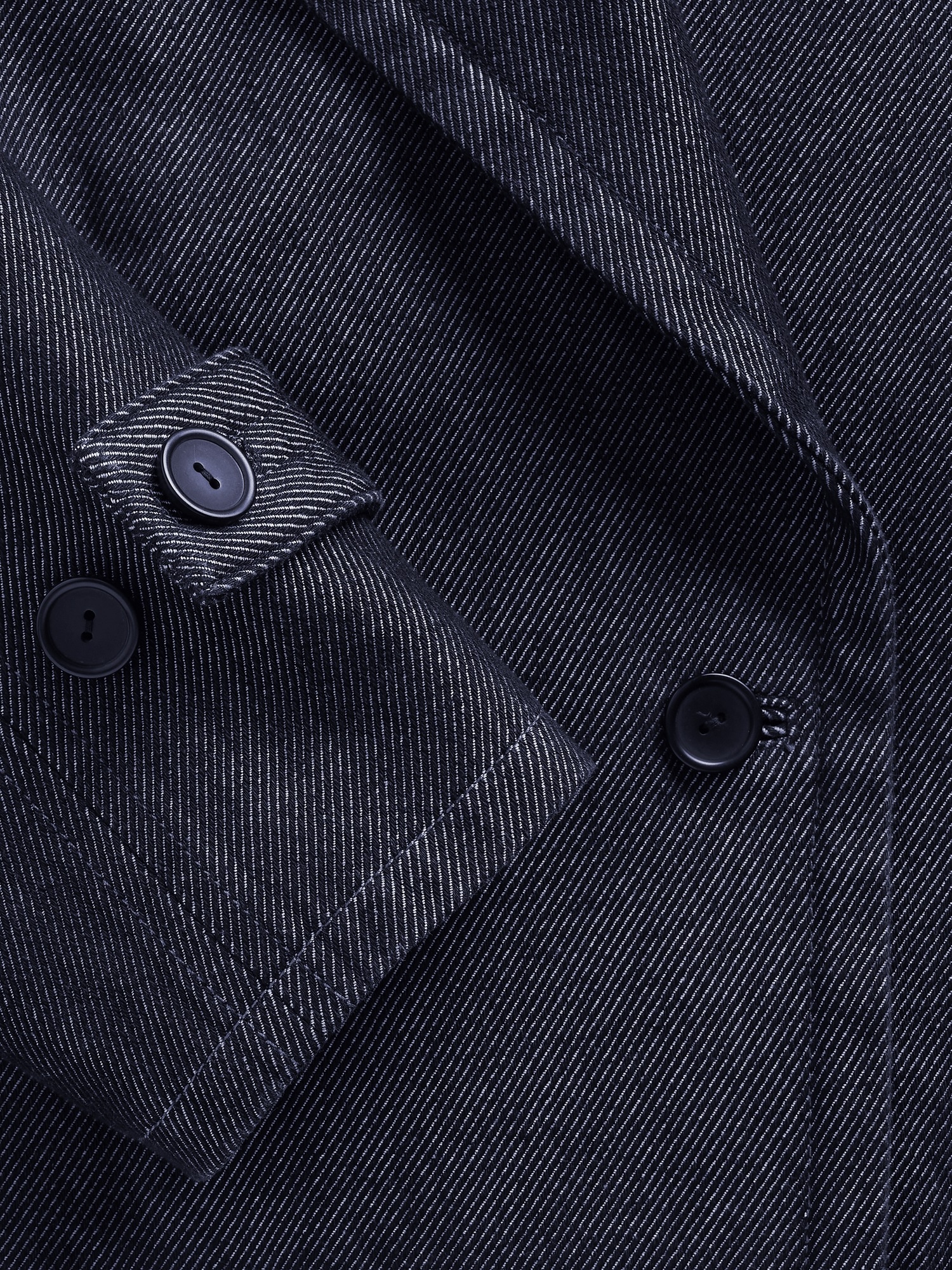 GapStudio Denim Cocoon Coat