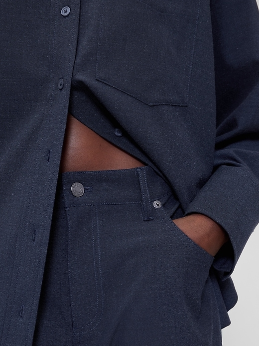 Image number 5 showing, GapStudio Low Rise Loose Trousers