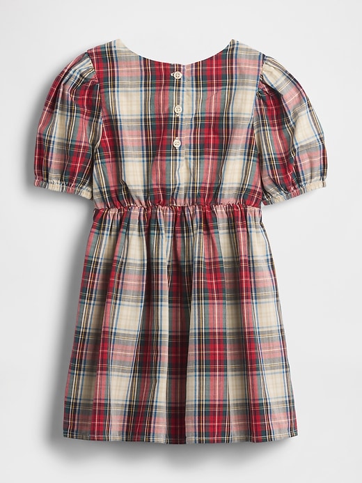 Image number 3 showing, Baby & Toddler Puff-Sleeve Bow Dress