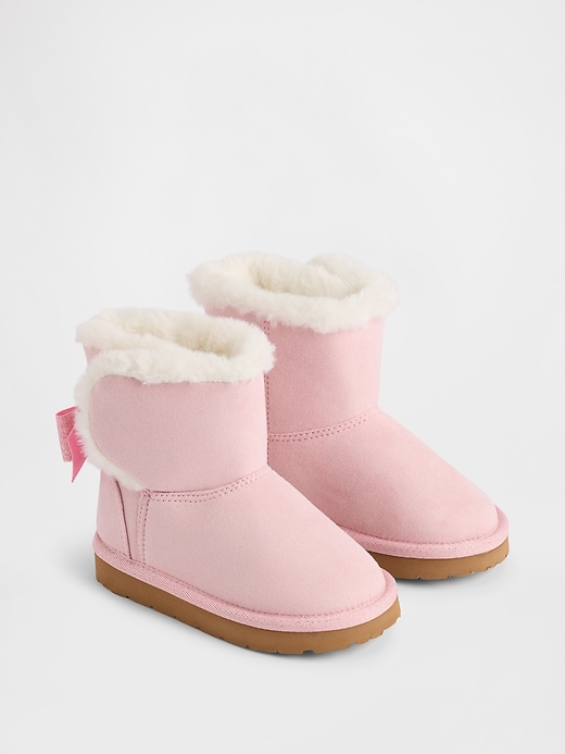 Image number 2 showing, Toddler Cozy Bow Boots