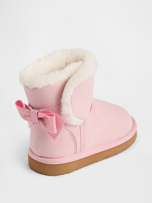 Image number 4 showing, Toddler Cozy Bow Boots
