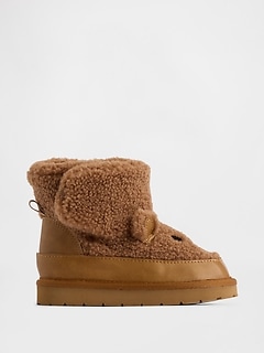Toddler Cozy Bear Boots
