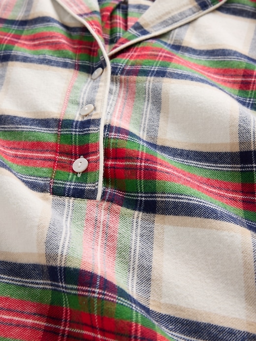 Image number 2 showing, Softest Flannel PJ Dress