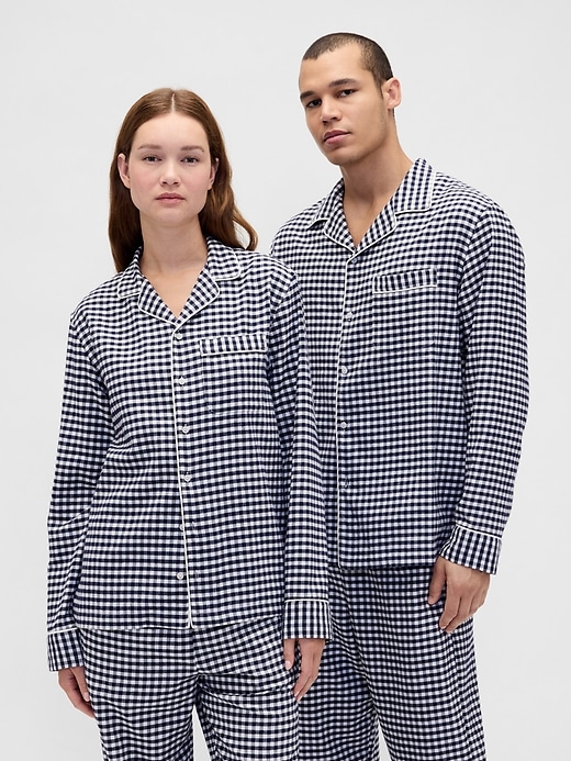 Image number 2 showing, Adult Softest Flannel PJ Shirt