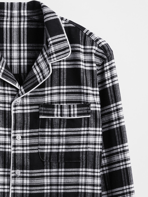 Image number 6 showing, Adult Softest Flannel PJ Shirt