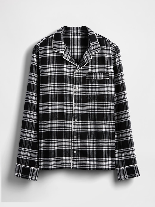 Image number 7 showing, Adult Softest Flannel PJ Shirt