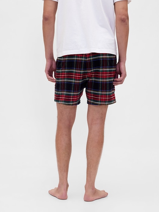 Image number 3 showing, Adult Softest Flannel PJ Boxer Shorts