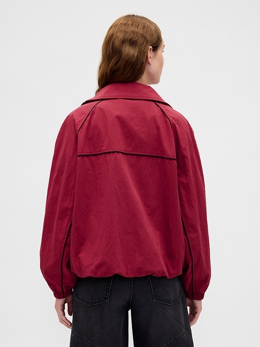 Image number 3 showing, Stranger Things Flannel-Lined Track Jacket