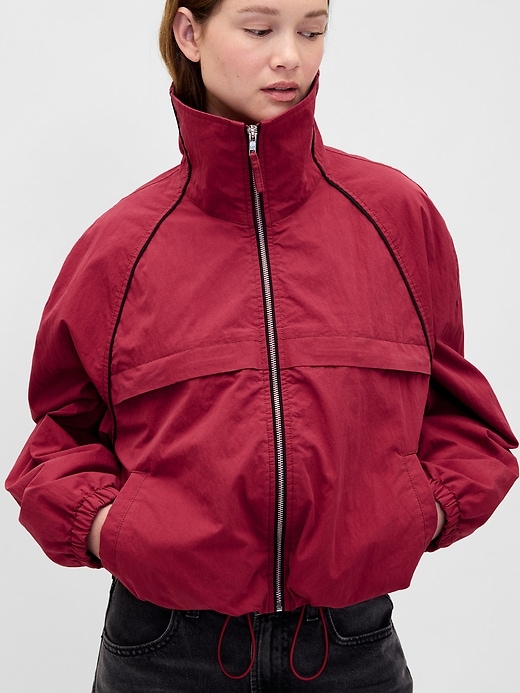 Image number 4 showing, Stranger Things Flannel-Lined Track Jacket