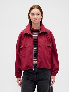 Stranger Things Flannel-Lined Track Jacket