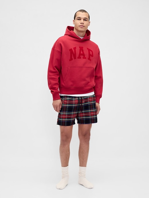 Image number 1 showing, Adult Softest Flannel PJ Boxer Shorts