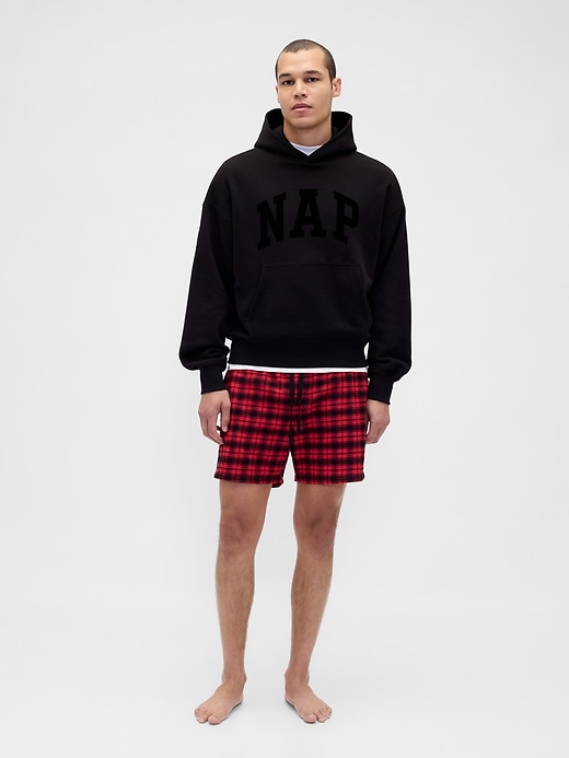 Image number 1 showing, Adult Softest Flannel PJ Boxer Shorts