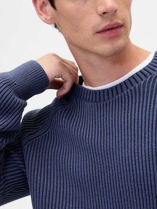 Image number 4 showing, Classic Raglan Crewneck Sweater