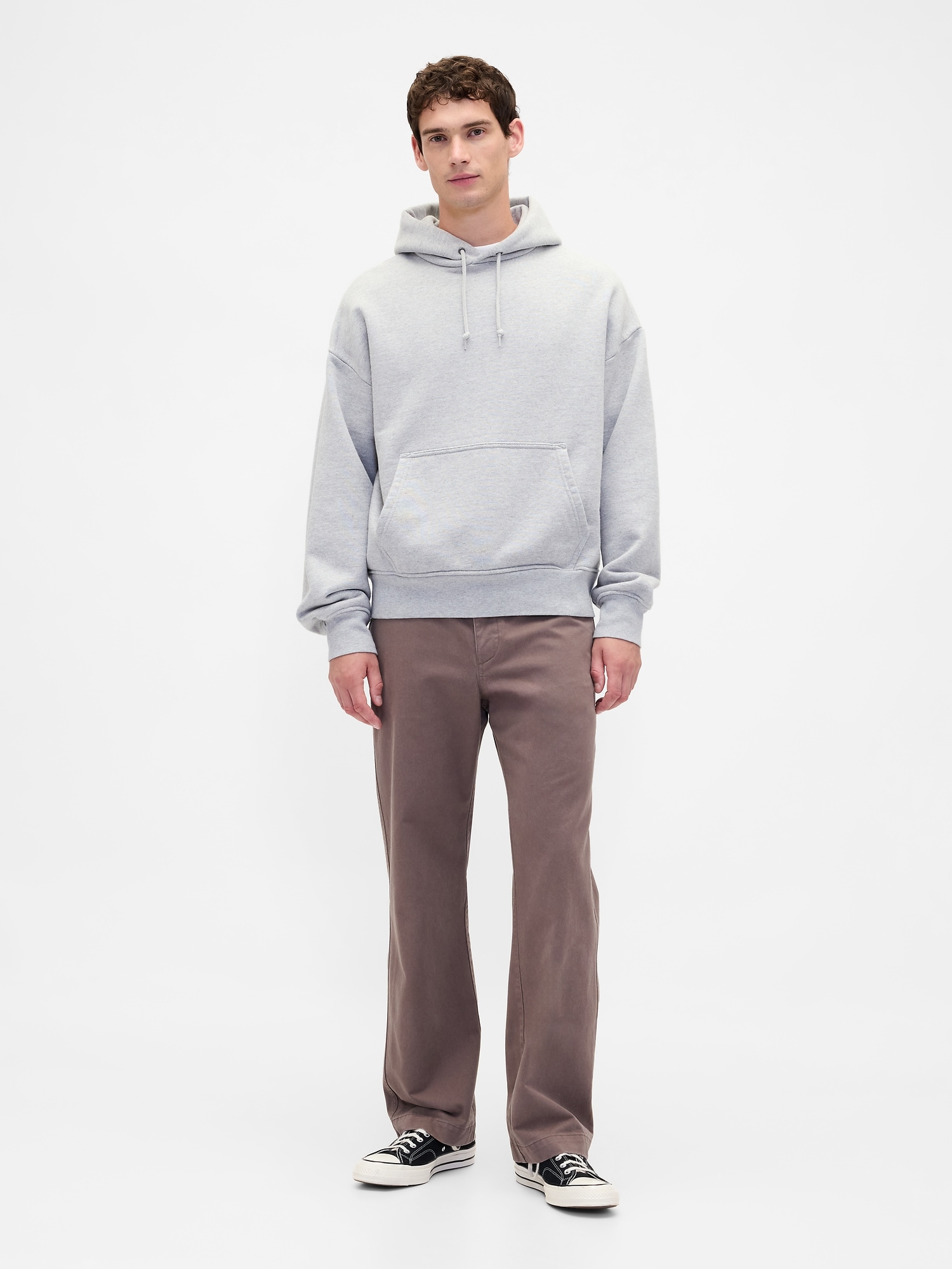 Heavyweight Twill '90s Loose Khakis - Toasted Almond