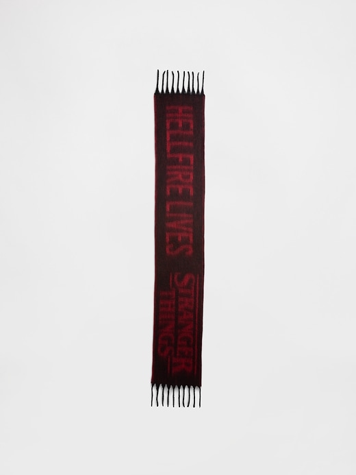 Image number 3 showing, Stranger Things Fringe Scarf