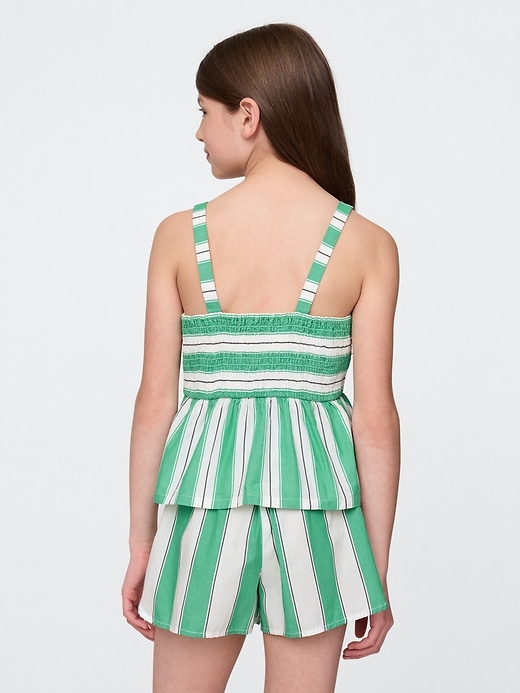 Image number 3 showing, Kids Poplin Peplum Top