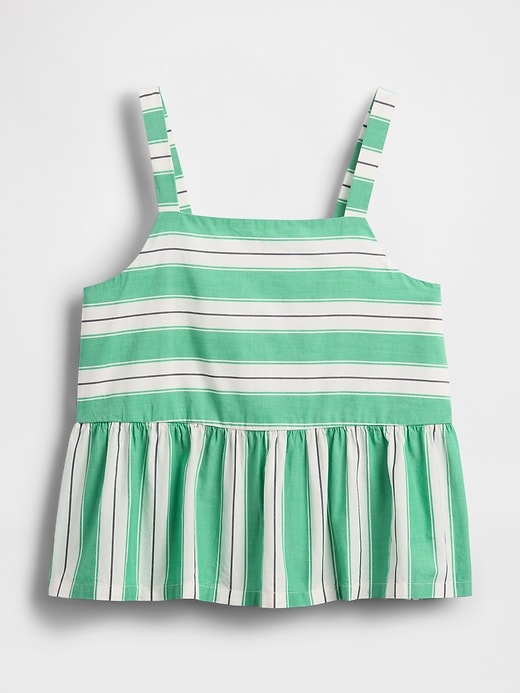 Image number 2 showing, Kids Poplin Peplum Top