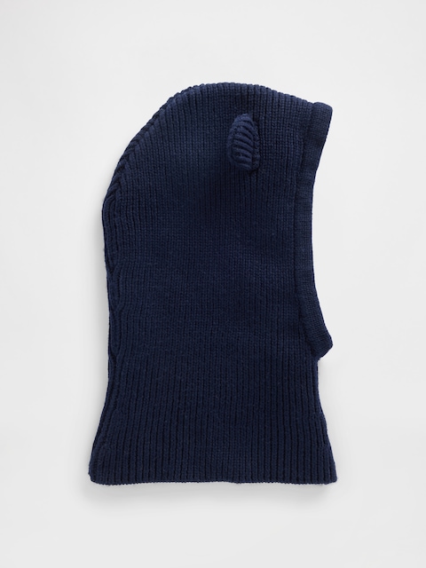 Toddler Knit Bear Hood