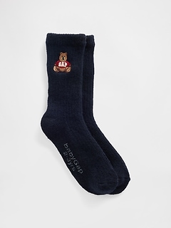 Baby & Toddler Brannan Bear Logo Socks