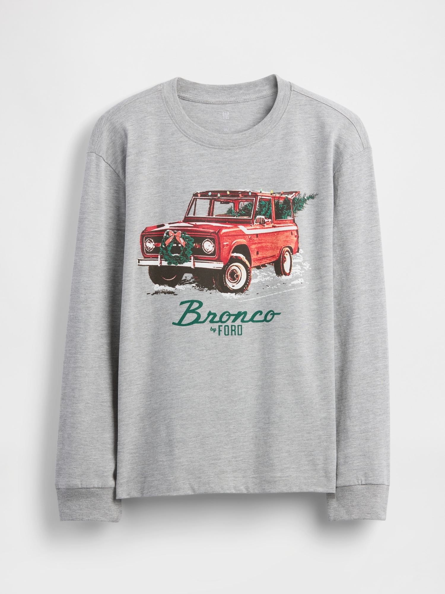 Kids Relaxed Graphic T-Shirt - Grey Heather