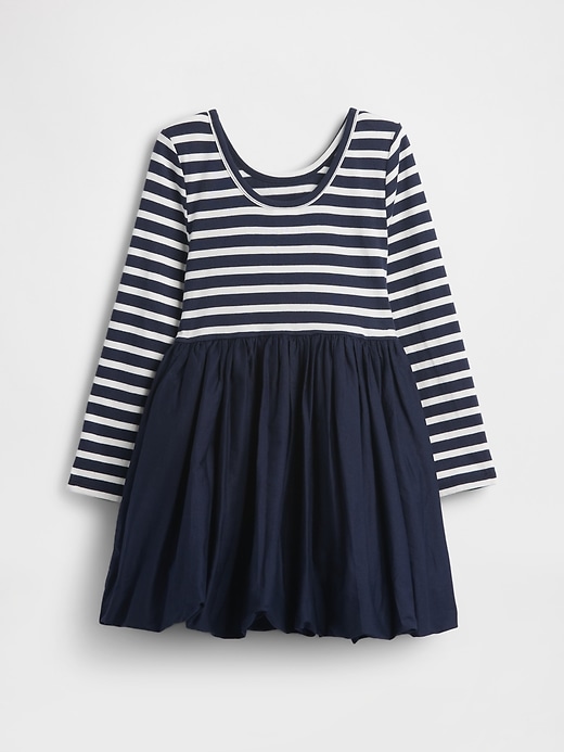 Image number 3 showing, Baby & Toddler Mixed Media Bubble Dress