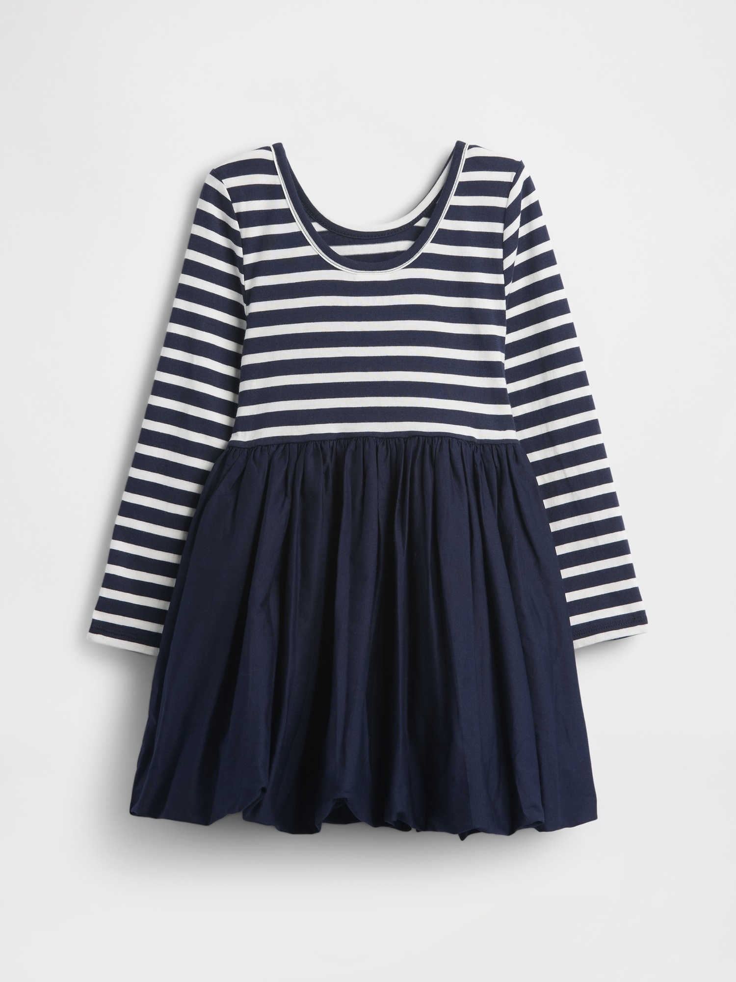 Детские платья Gap Baby & Toddler Mixed Media Bubble Dress — фото 3