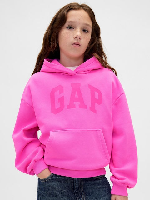 Kids VintageSoft Logo Hoodie