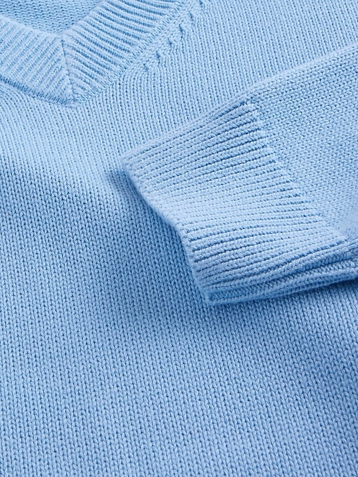 Kids Boxy V-Neck Sweater