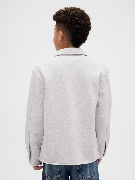 Image number 3 showing, Kids Cozy Button-Front Shirt