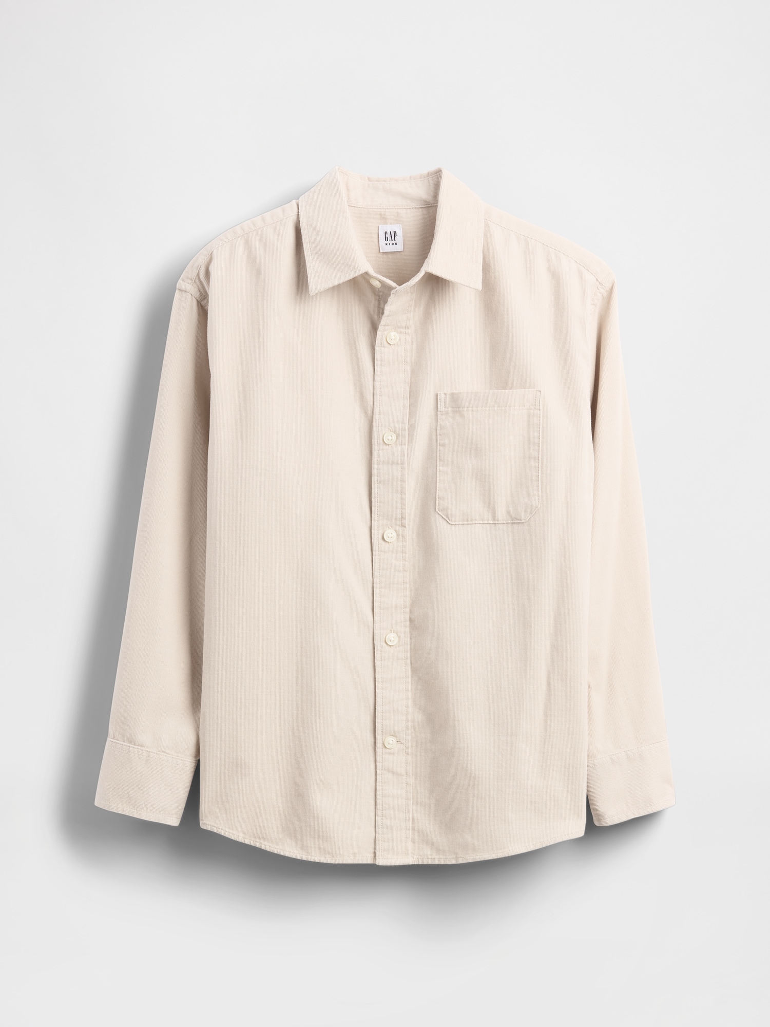Kids Relaxed Corduroy Shirt