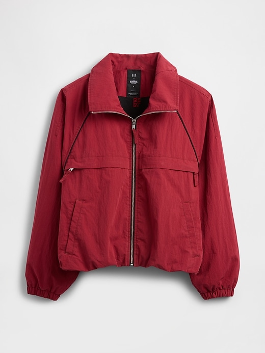 Image number 7 showing, Stranger Things Flannel-Lined Track Jacket