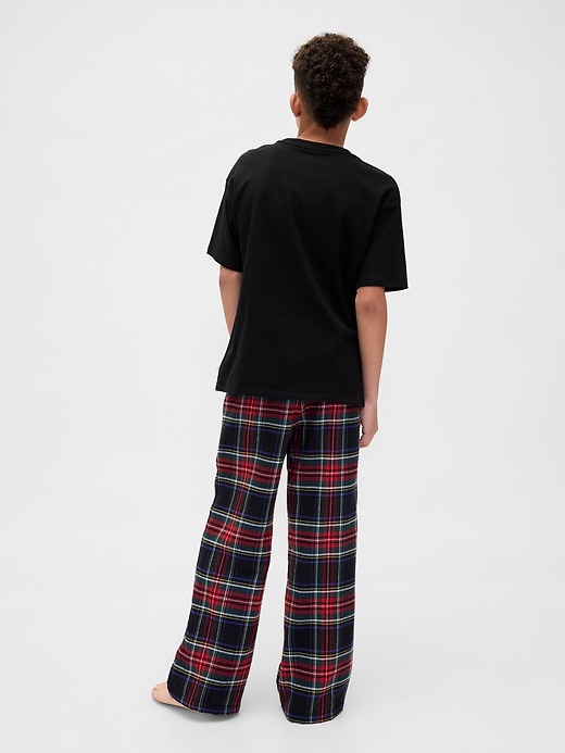 Image number 2 showing, Kids Recycled Flannel PJ Set