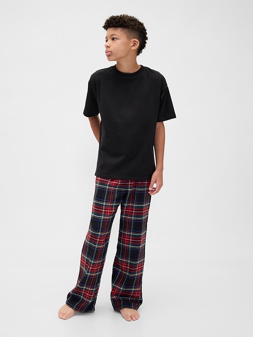 Image number 3 showing, Kids Recycled Flannel PJ Set