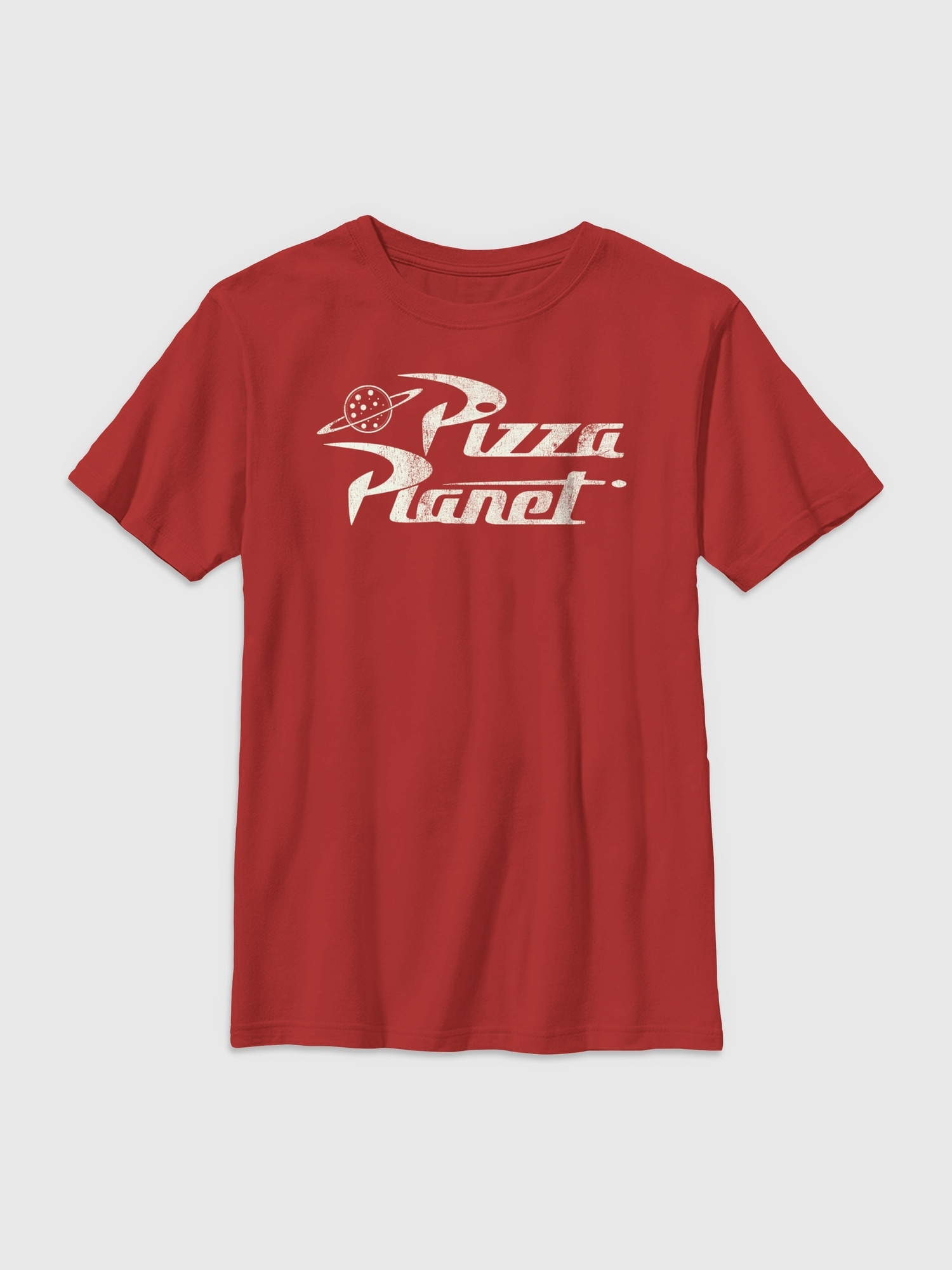 Kids Toy Story Vintage Pizza Tee - Red