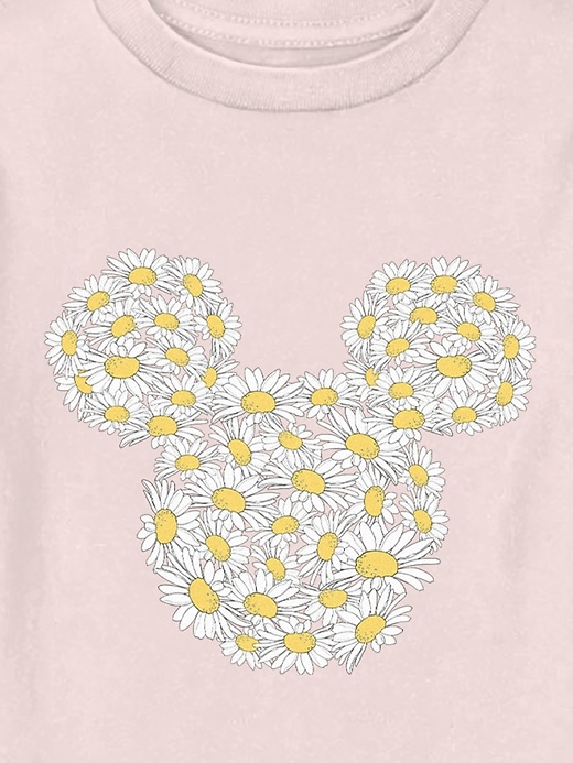 Image number 3 showing, Toddler Mickey And Friends Flowers Graphic Tee