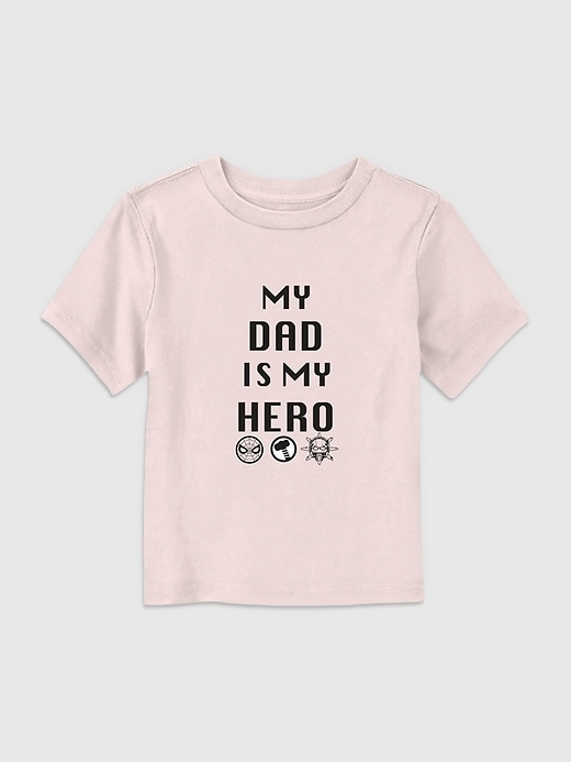 Image number 1 showing, Toddler Marvel Hero Dad Graphic Tee