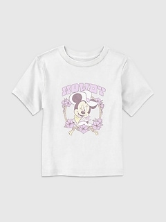 Toddler Minnie Mouse Howdy Floral Graphic T-Shirt