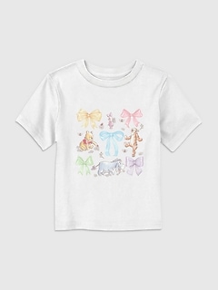 Toddler Winnie the Pooh Bows Graphic T-Shirt