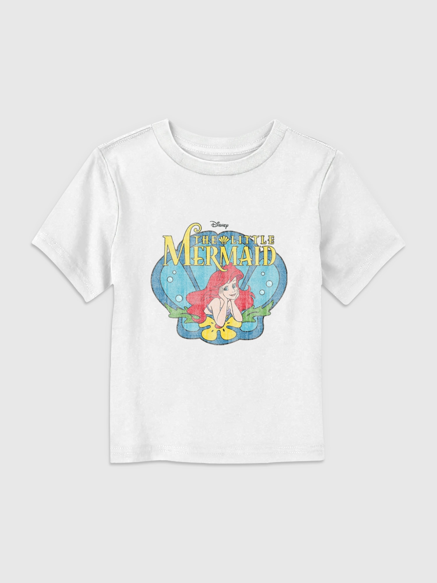 Toddler Disney Princess Ariel Tee - White