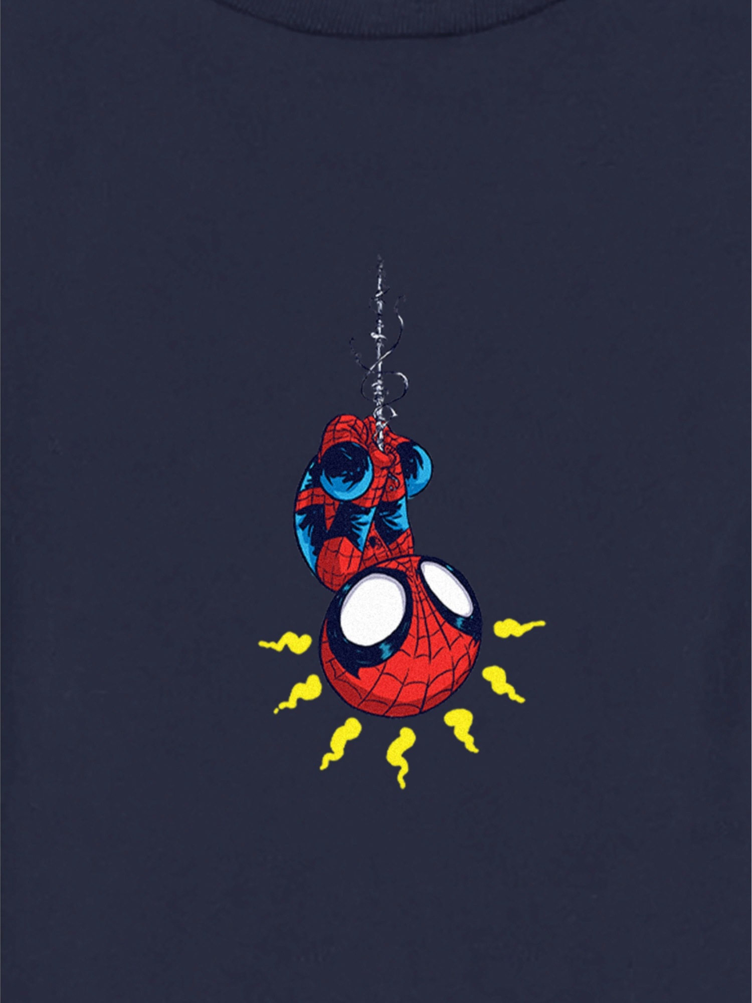 Футболка Gap Spiderman Retro Classic Graphic Tee для малышей, цвет: Тёмно-синий — фото 2