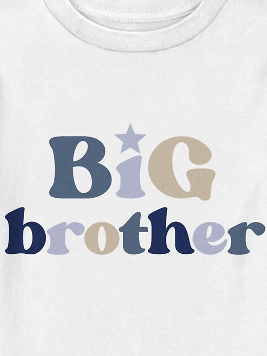 Image number 2 showing, Toddler Big Brother Graphic Tee